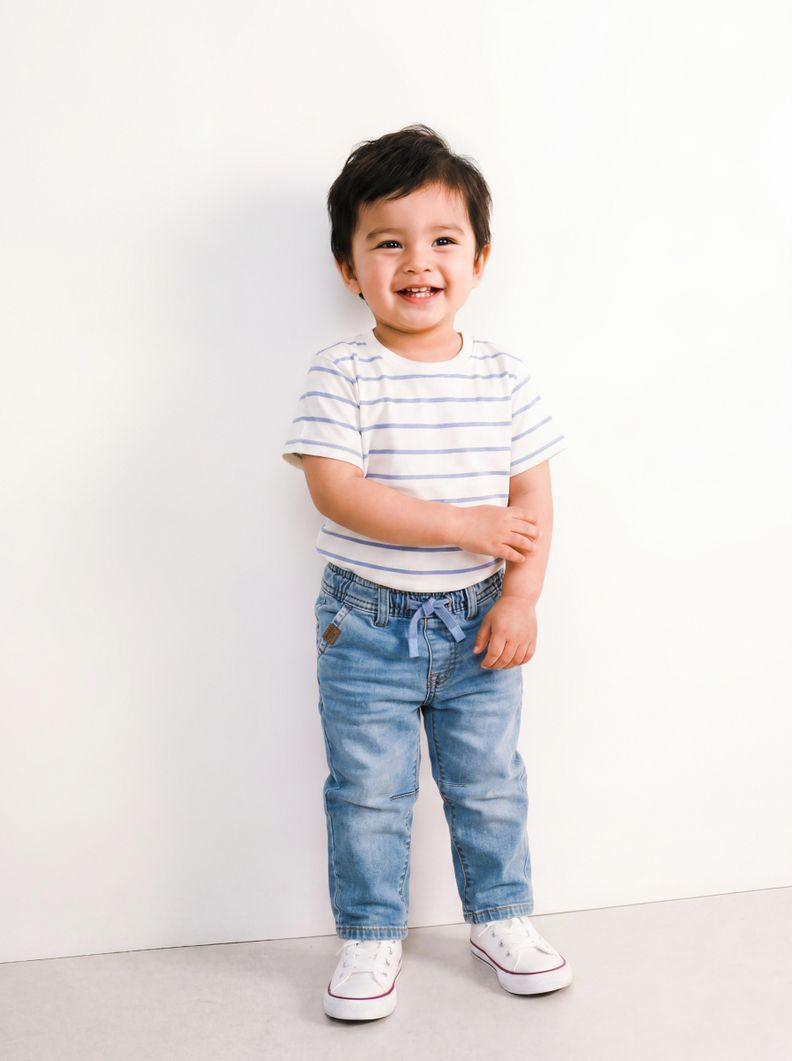 Pantalón con Fit Suelto y Cordón