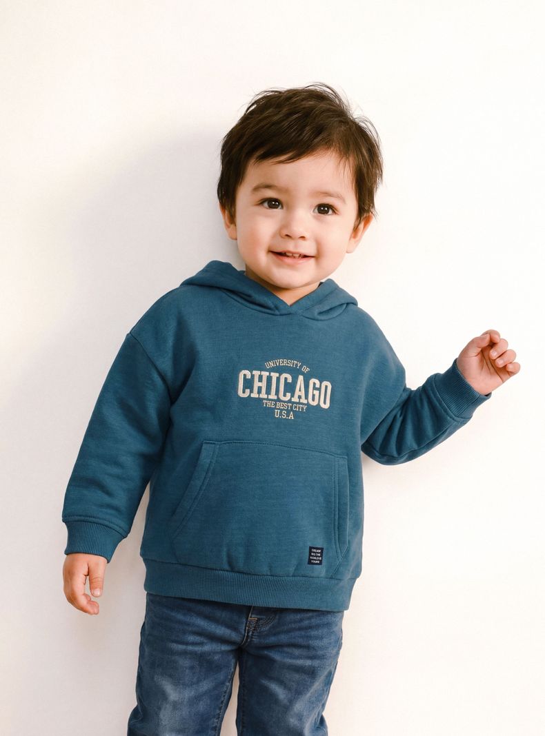 Polerón Capucha Hoddie Varsity