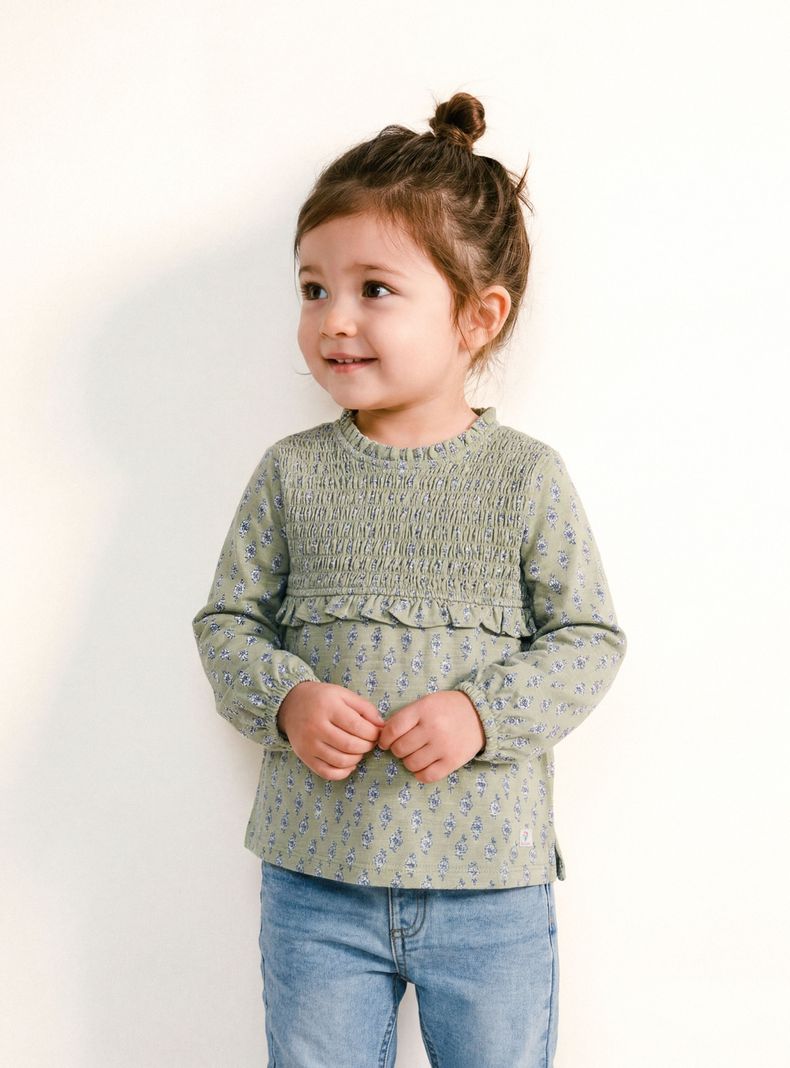 Polera Capas con Panal Elasticado
