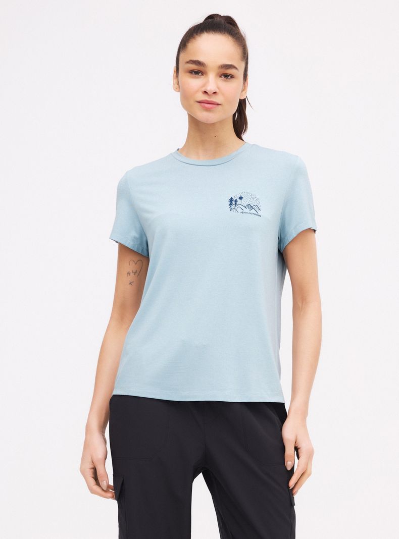 Polera Graphic Estampada
