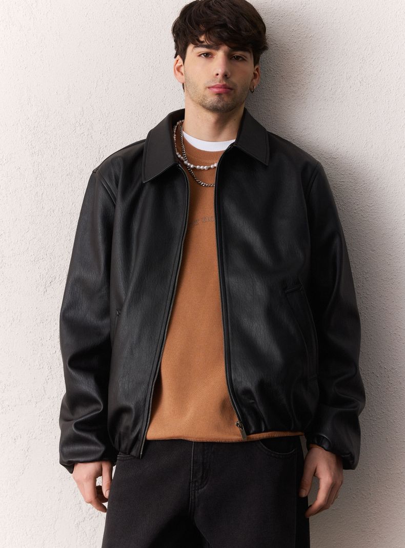 OPPOSITE CHAQUETA ECOCUERO