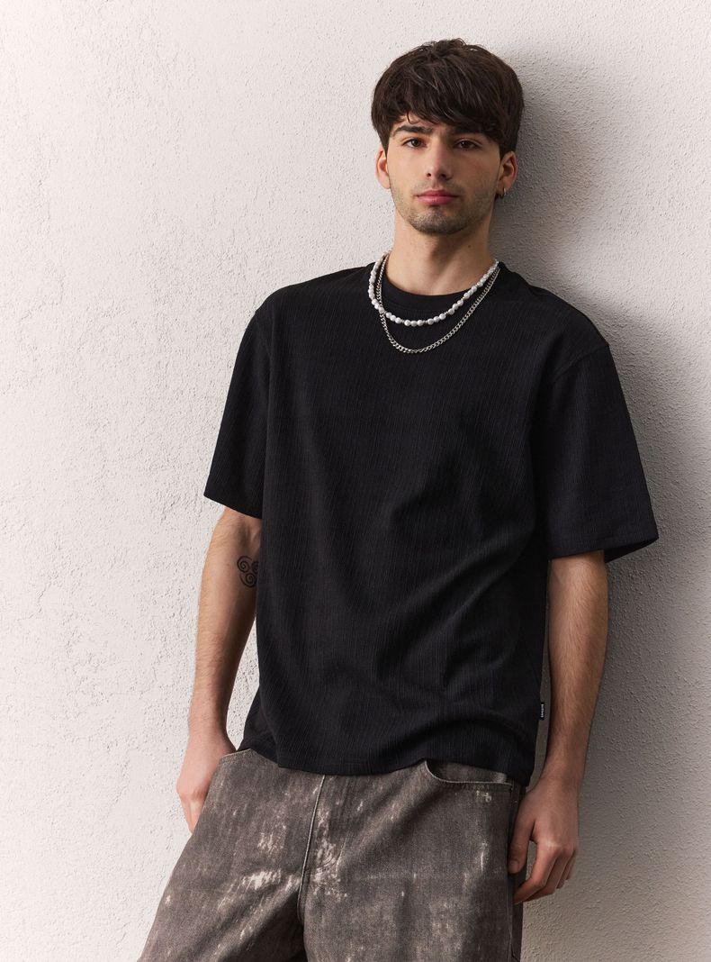 Polera Texturizada Style
