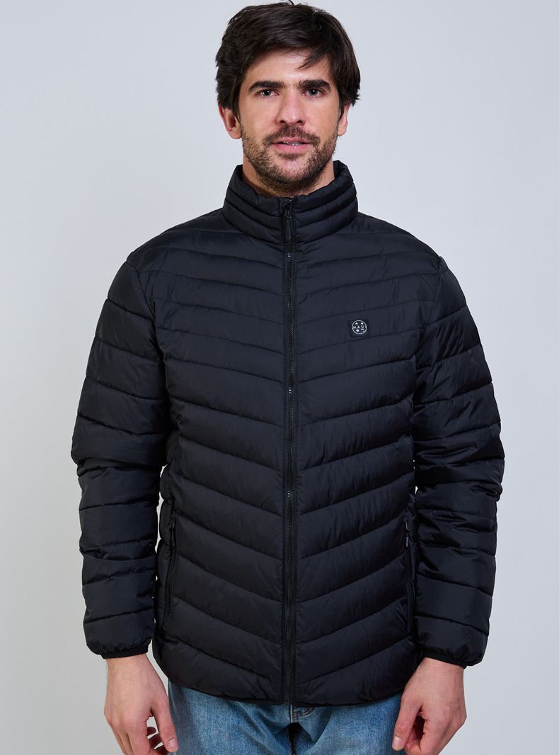 Parka Cuello Alto Acolchada