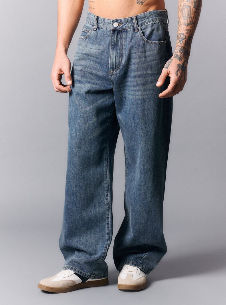 Jeans Baggy Abierto