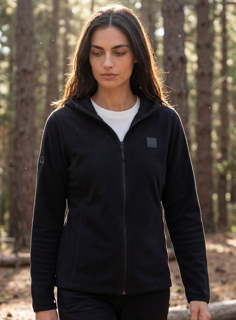 Polar Full- Zipper con Capucha