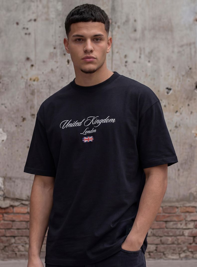 Polera Oversize United Kingdom Strass