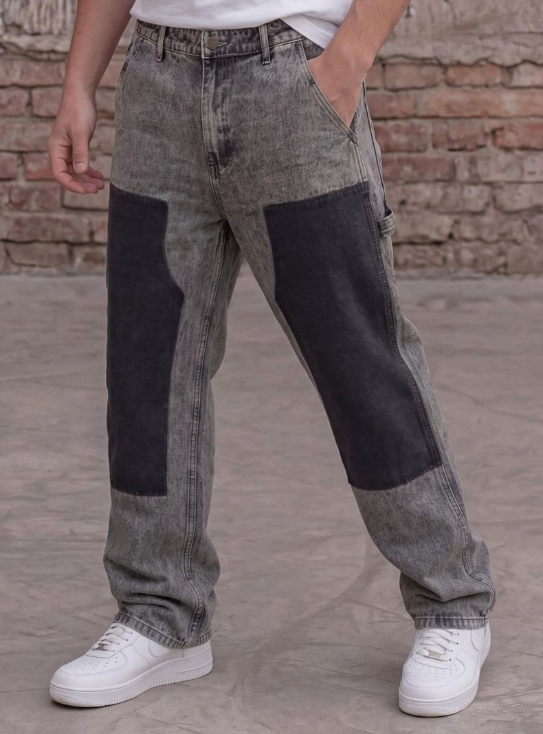 Pantalón Denim Carpintero Lavado