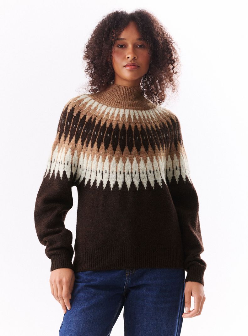 Sweater Jaquard Nórdico