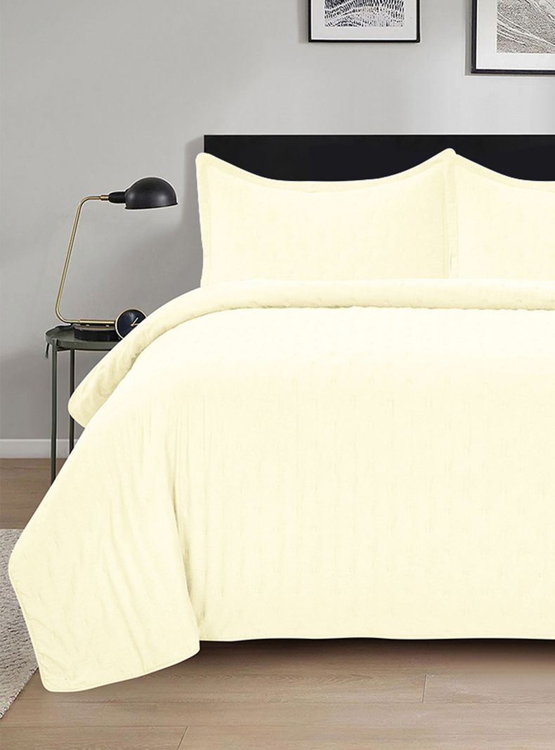 Quilt Mf Roma 2 Plazas Butter