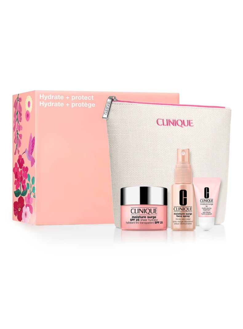 Set Moisture Surge Hidratación y Protección Glow Clinique