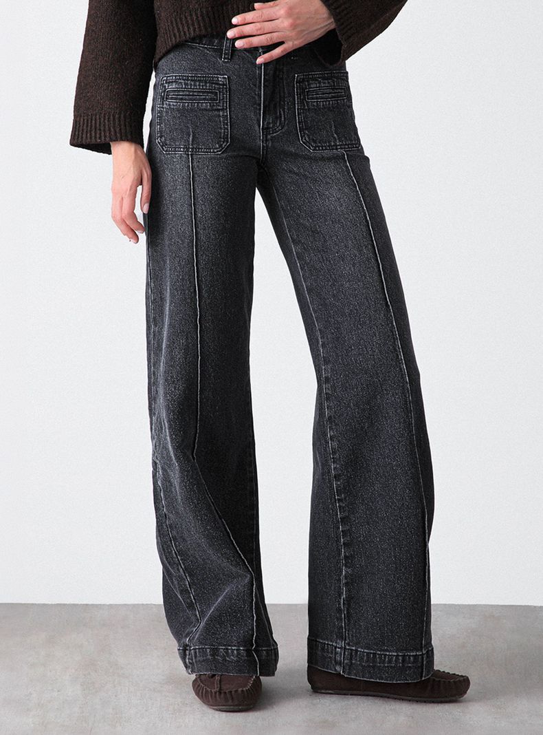 Pantalón Wide Leg Pocket