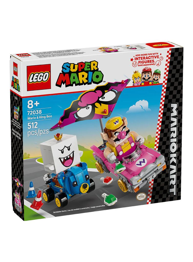 Lego Wario y Rey Boo 512 Piezas