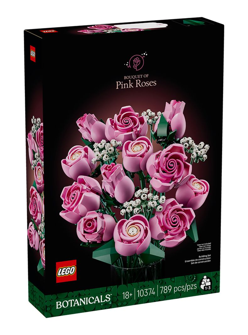 Lego Ramo de Rosas Rosadas Botanicals