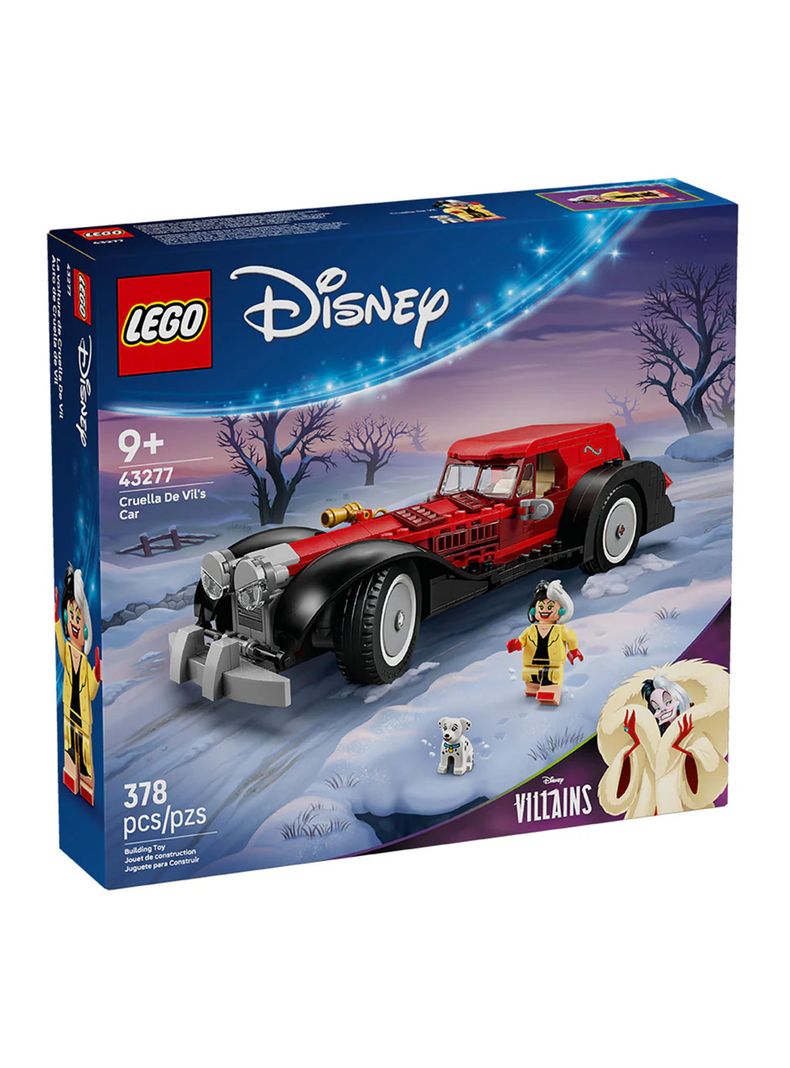 Lego Auto Cruella de Vil´s 378 Piezas