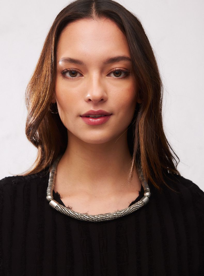 Collar Chunky Plata