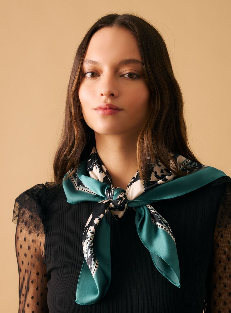 Pañuelo Raso Estampado