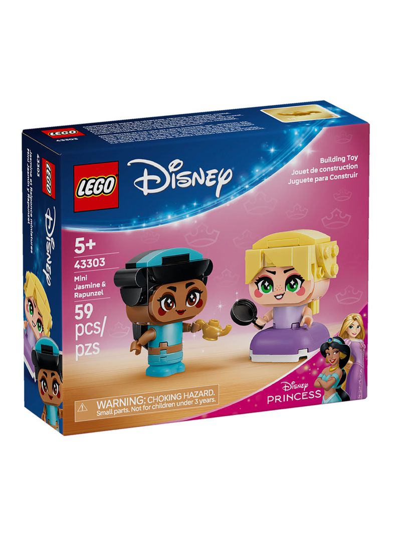 Lego Mini Jasmín y Rapunzel Disney Classic