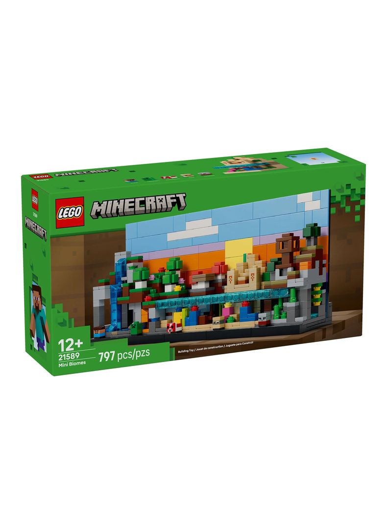 Lego Mini Biomes Minecraft 797 Piezas