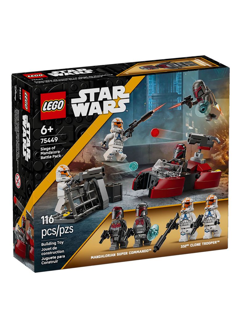 Lego Pack de Combate: Sitio de Mandalore Star Wars