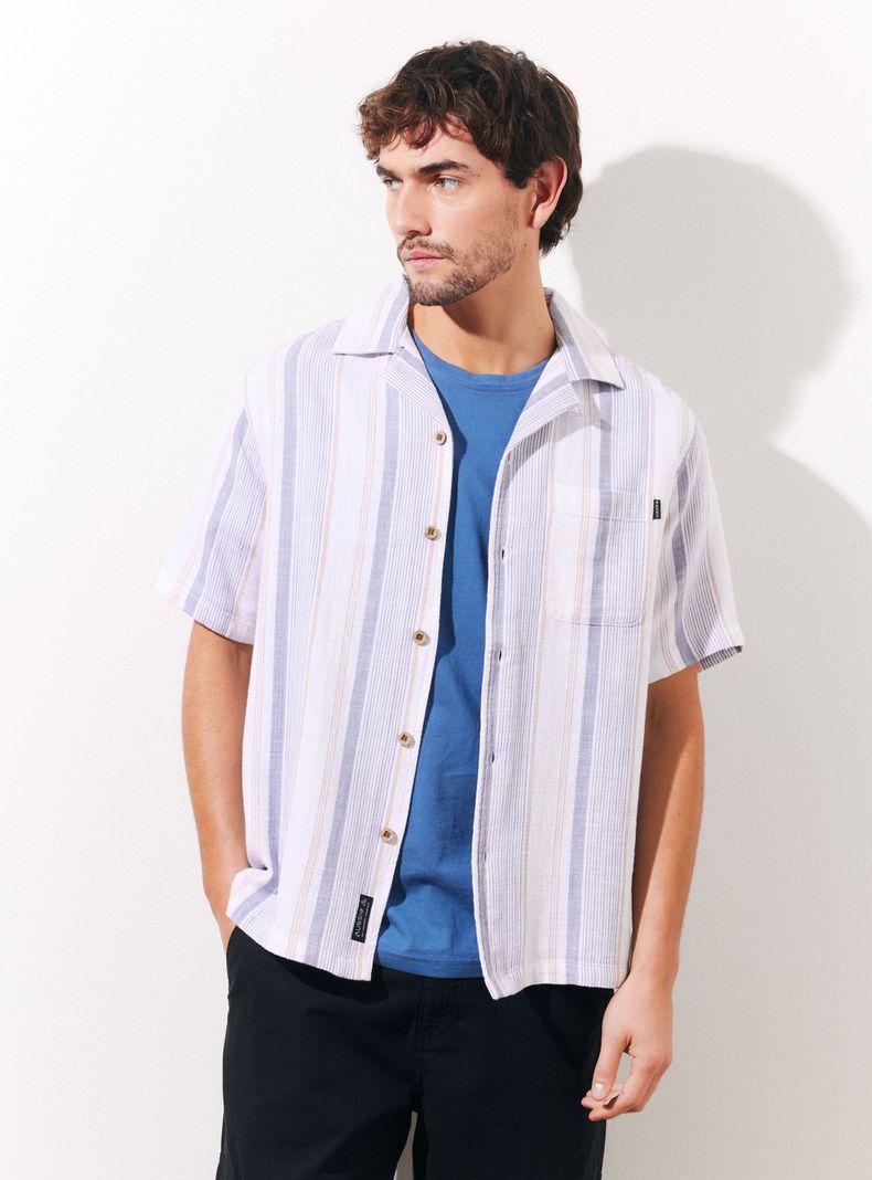 Camisa Líneas Dobby