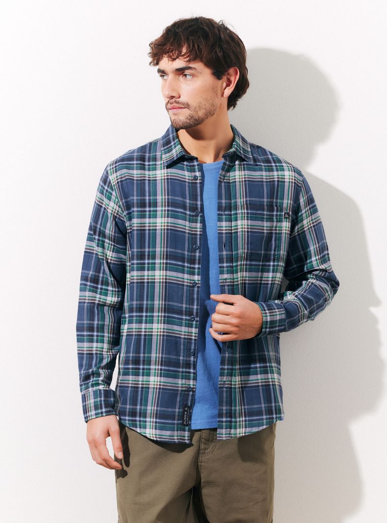 Camisa Diseño Escocés