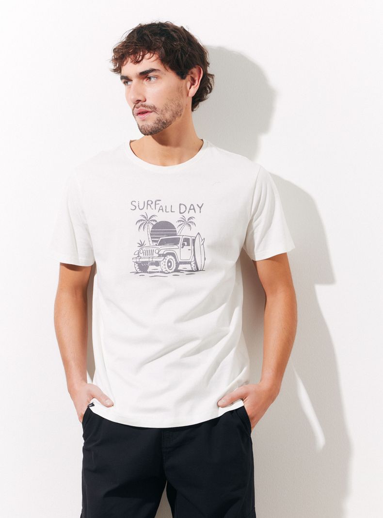 Polera Estampado Delantero