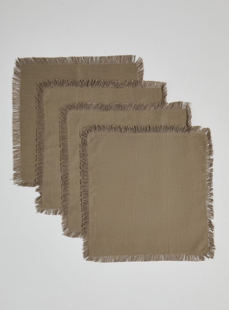 Set de 4 Servilletas Flecos