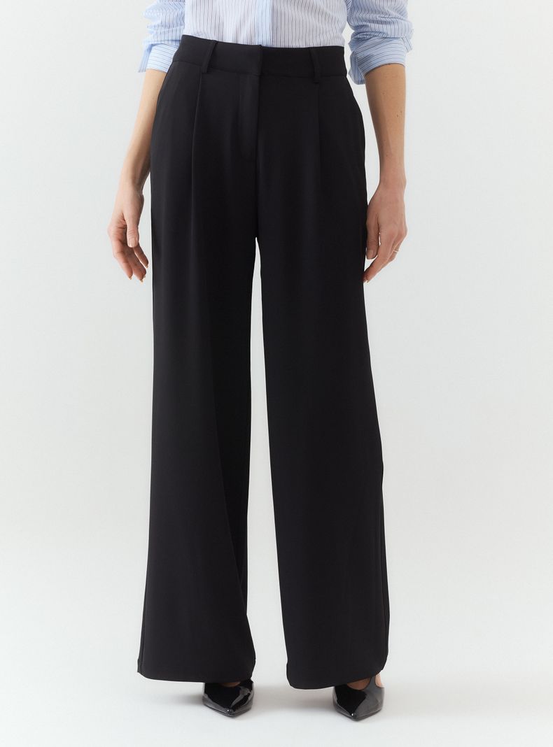 Pantalón Sastrero con Pinzas Cintura Alta
