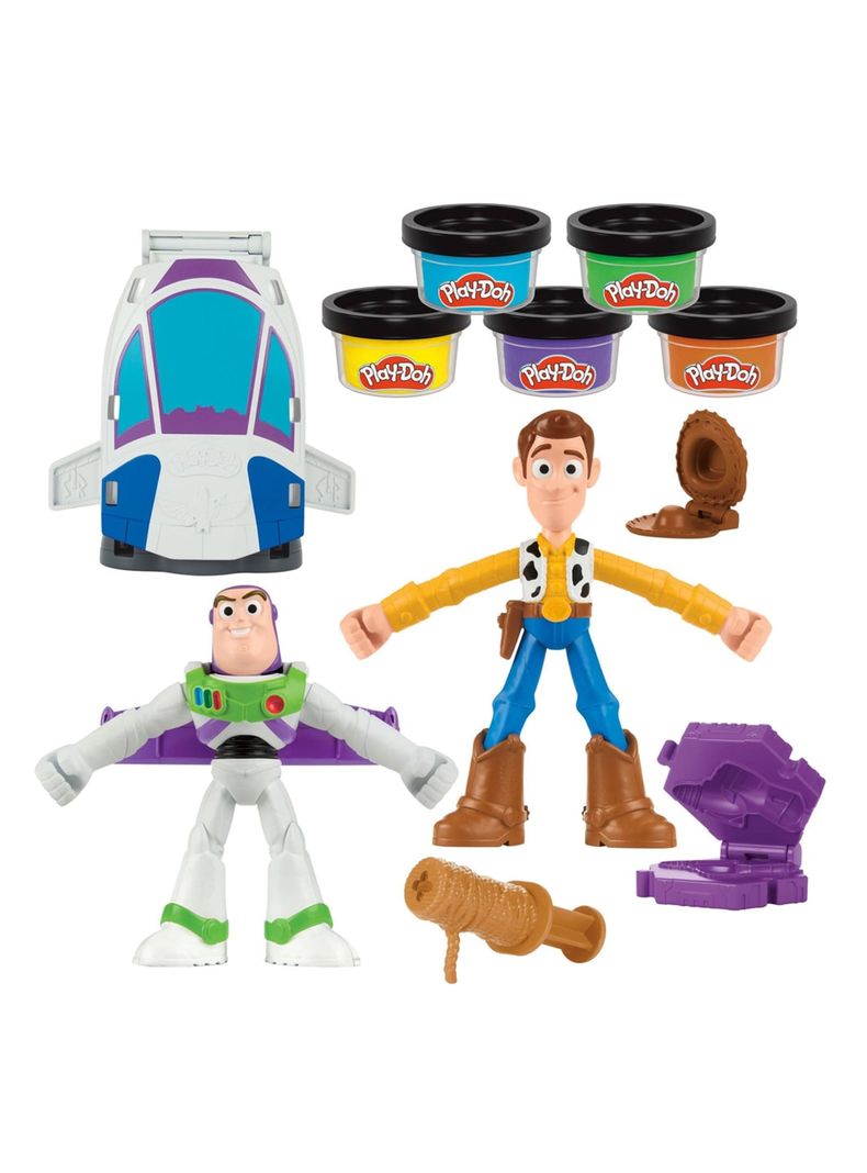 Set Plasticinas y Masas Creaciones Espaciales Toy Story