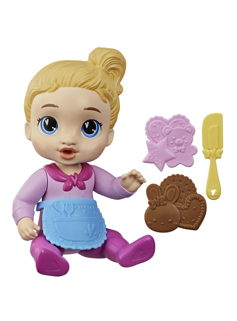 Muñeca Cabello Rubio Baby Baker