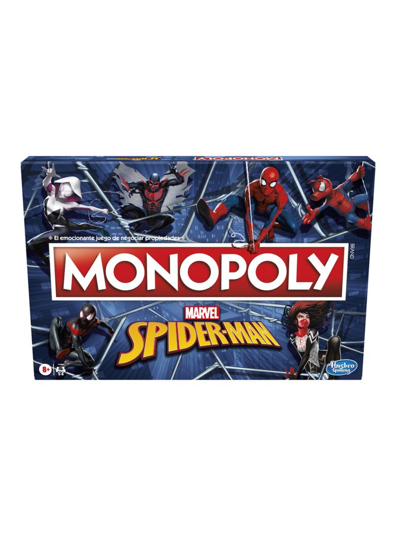 Juego de Mesa Infantil Monopoly Spiderman