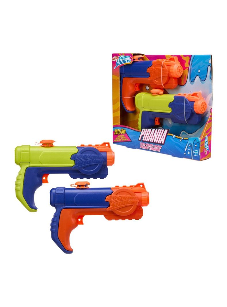 Lanzador de Agua Pack Super Soaker Piranha