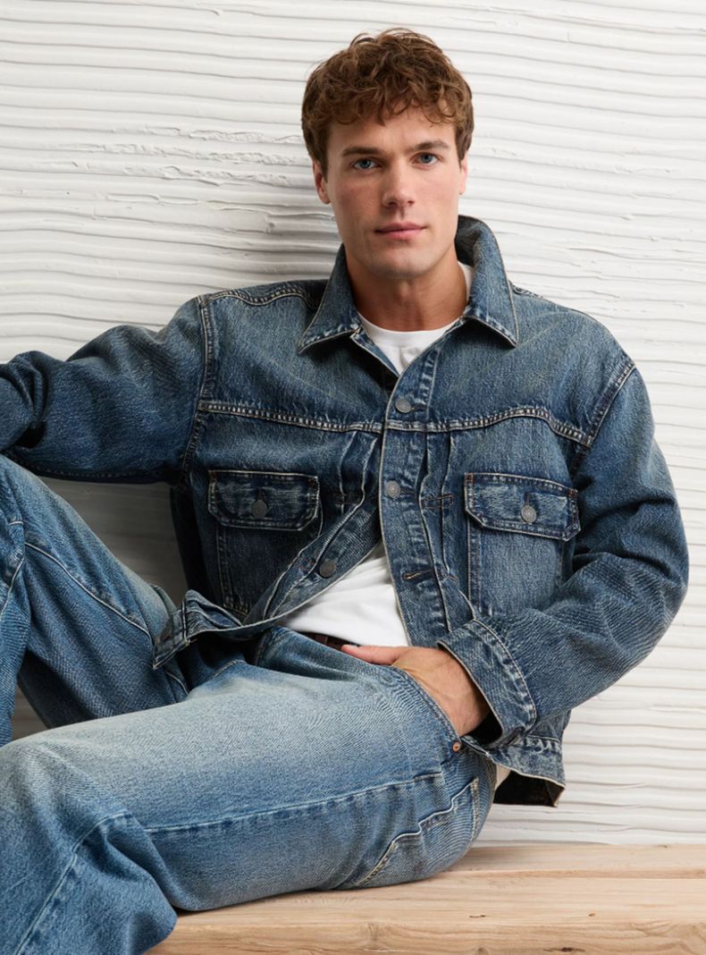 Chaqueta AE Boxy Denim Trucker