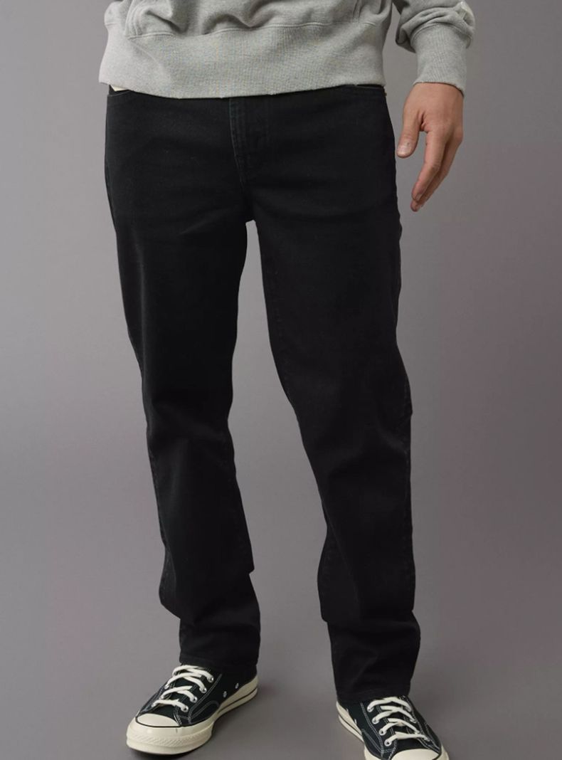 Jeans AE Straight Flex+ Original Tiro Original