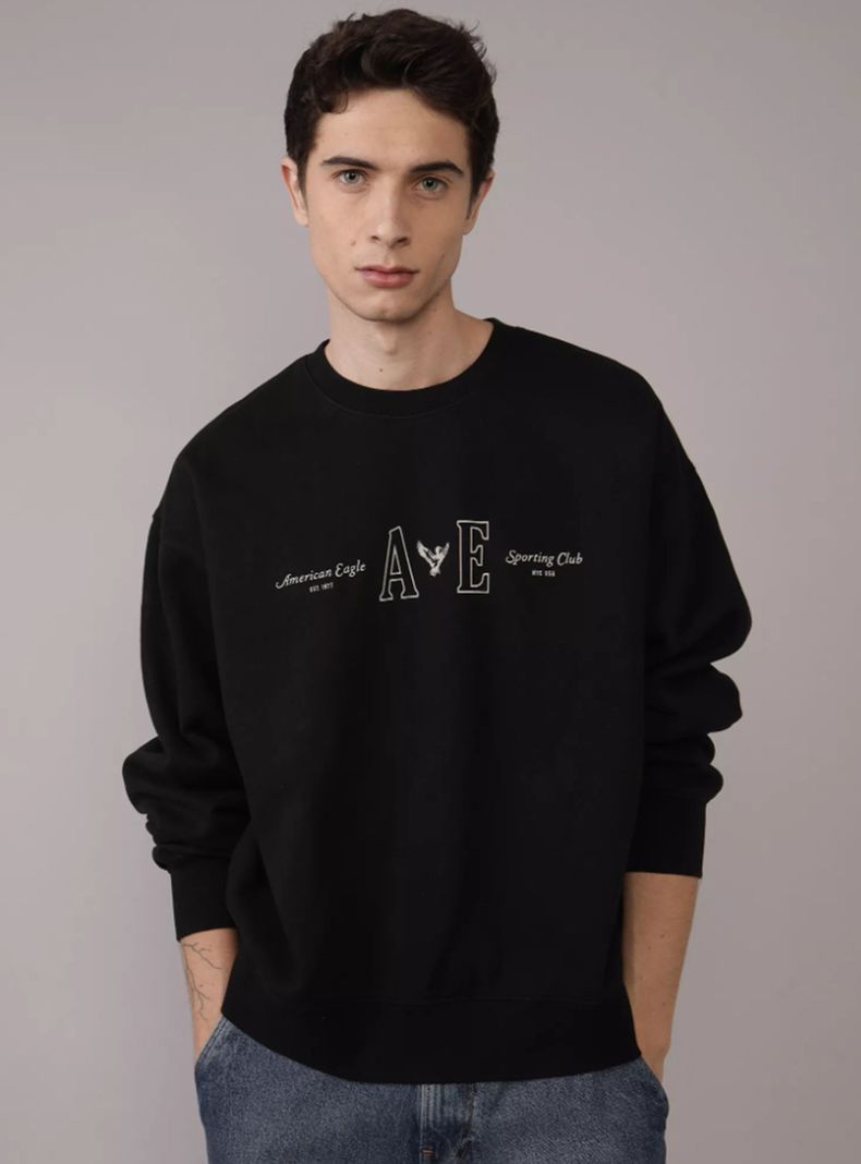 Polerón Crewneck AE Gráfico