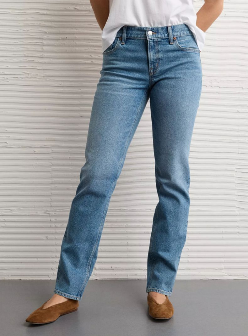 Jeans AE Stretch High Waisted Straight