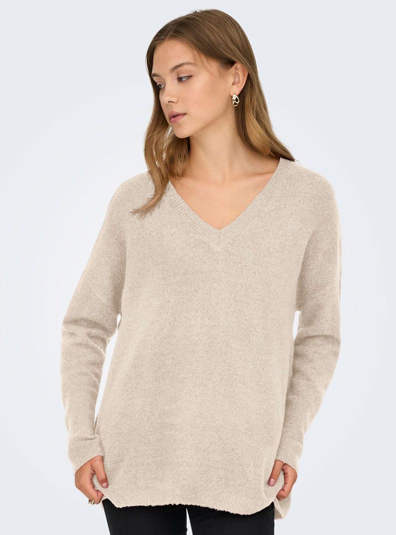 Sweater Pullover Color Básico