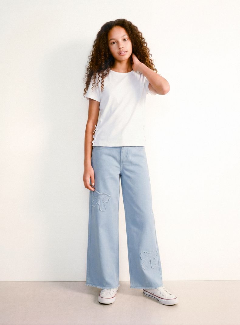 Pantalón Cintas Desflecadas