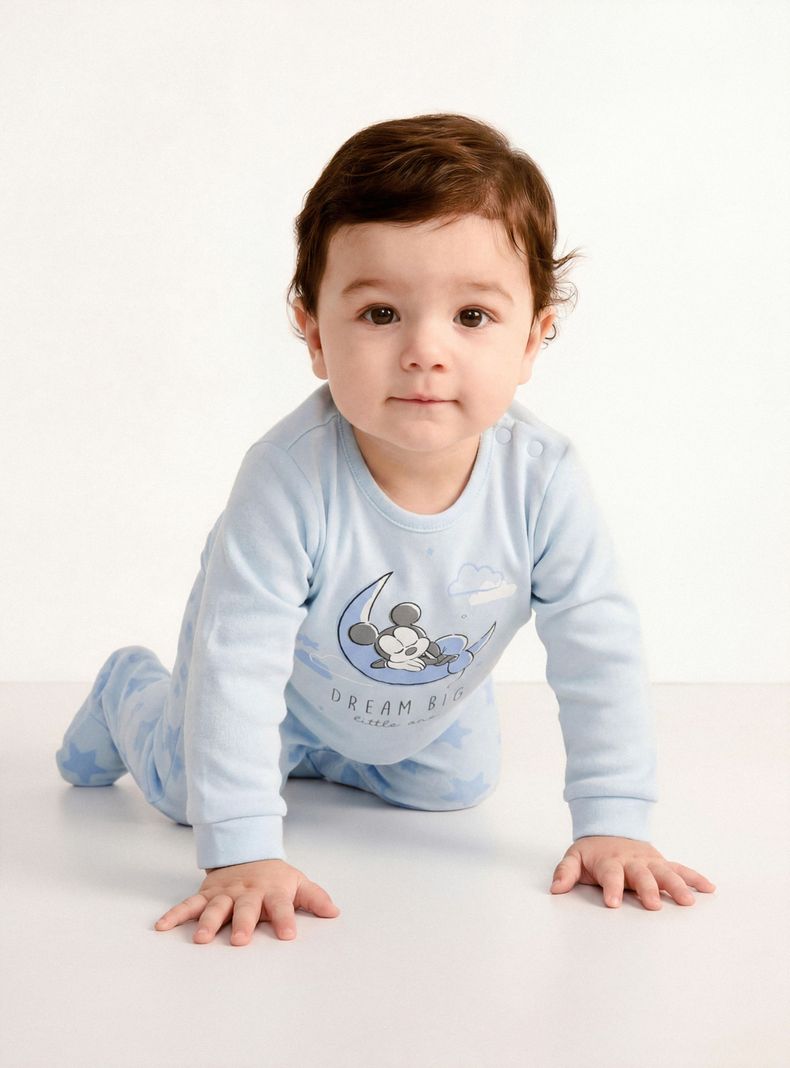 Pijama Estampado Mickey Mouse Dormido