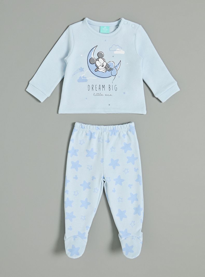 Pijama Estampado Mickey Mouse Dormido