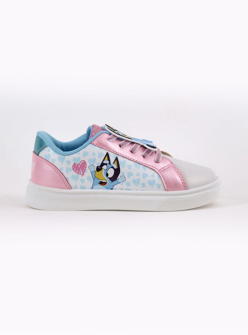 Zapatilla Urbana Toddlera Corazones Bluey Niña T.22 a T.29