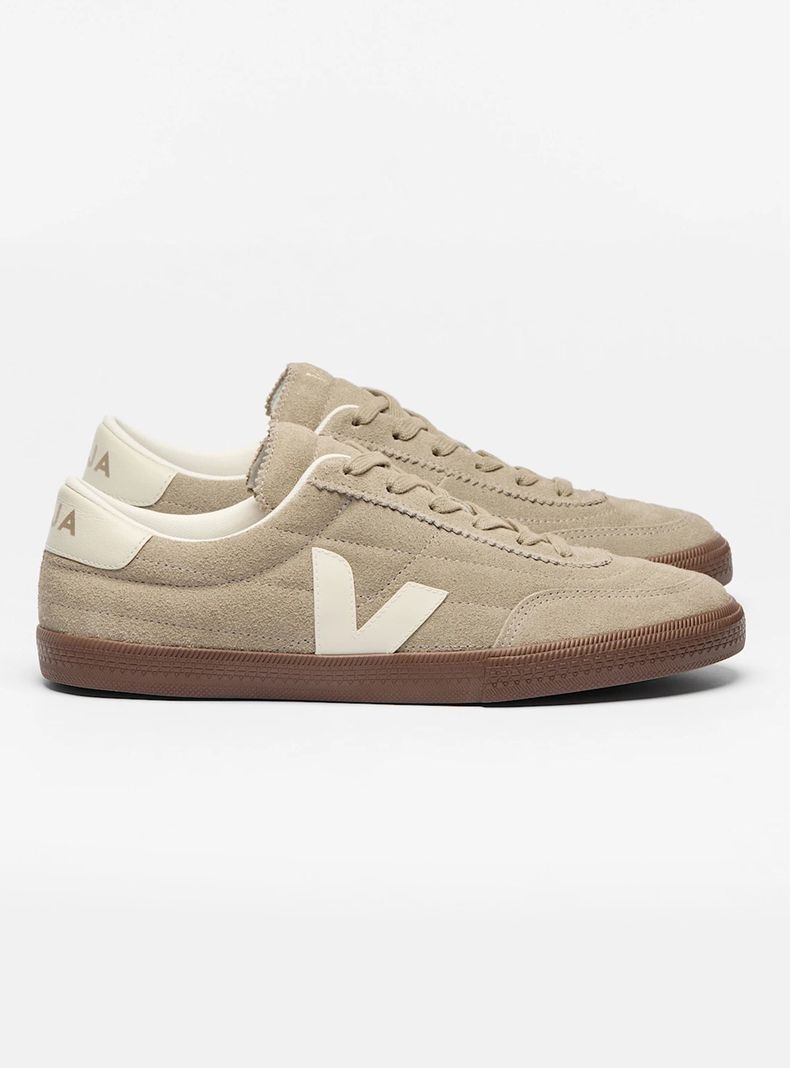 Zapatilla Urbana Paneka Mujer Suede Taupe Pierre Bark
