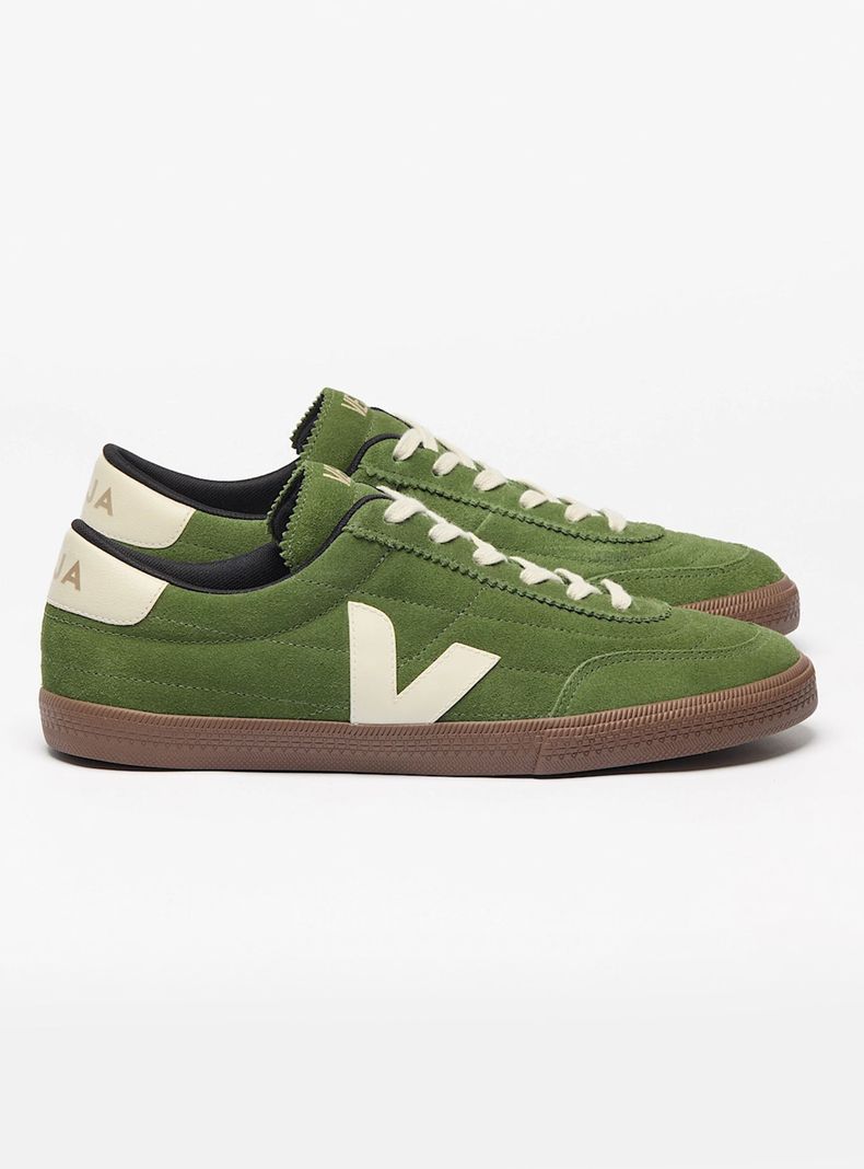 Zapatilla Urbana Mujer Suede Militar Pierre Bark