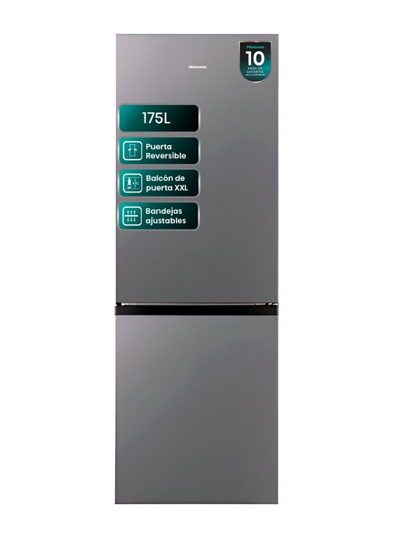 Refrigerador Bottom Freezer Frío Directo 175 Litros RD-22DC