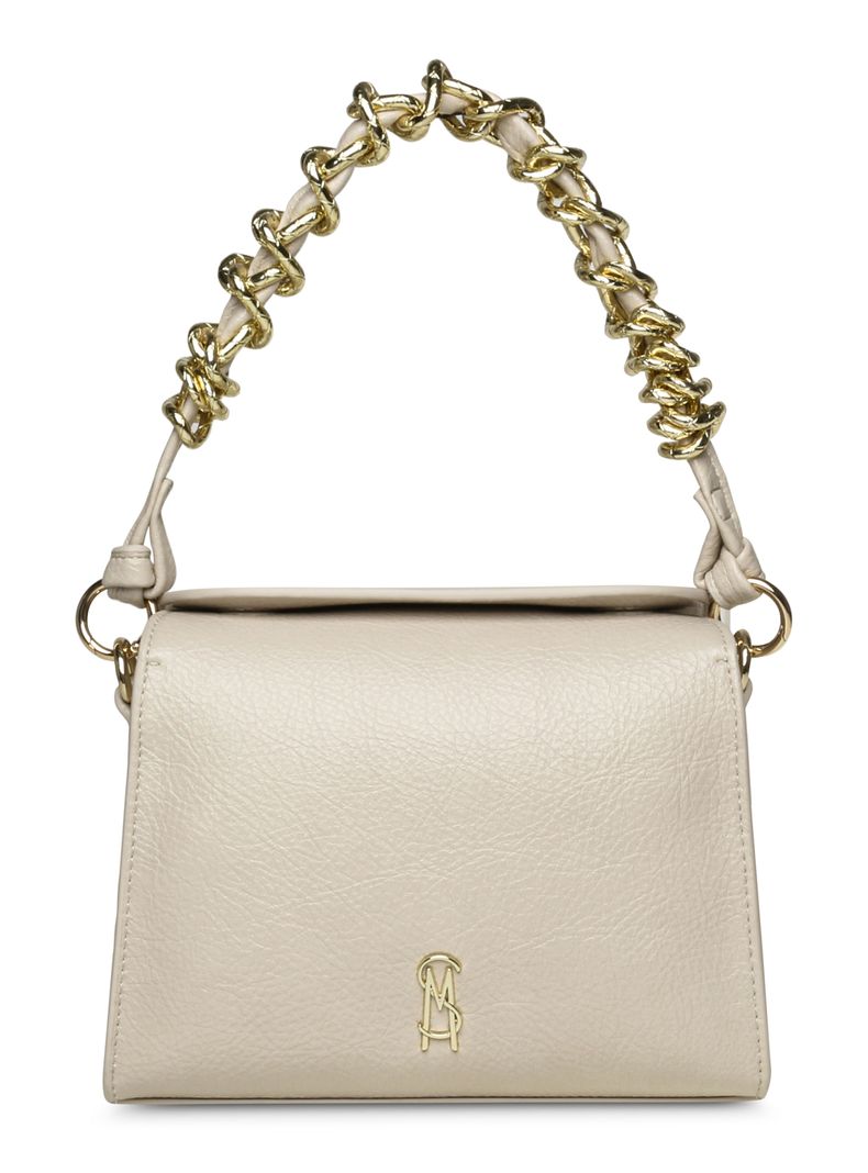 Cartera de Hombro Bsolace Crema