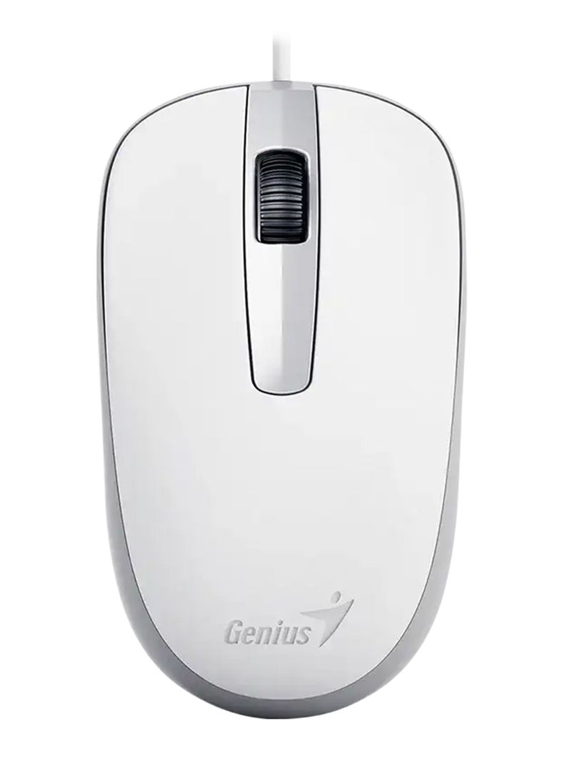 Mouse Alambrico USB DX-120-WH