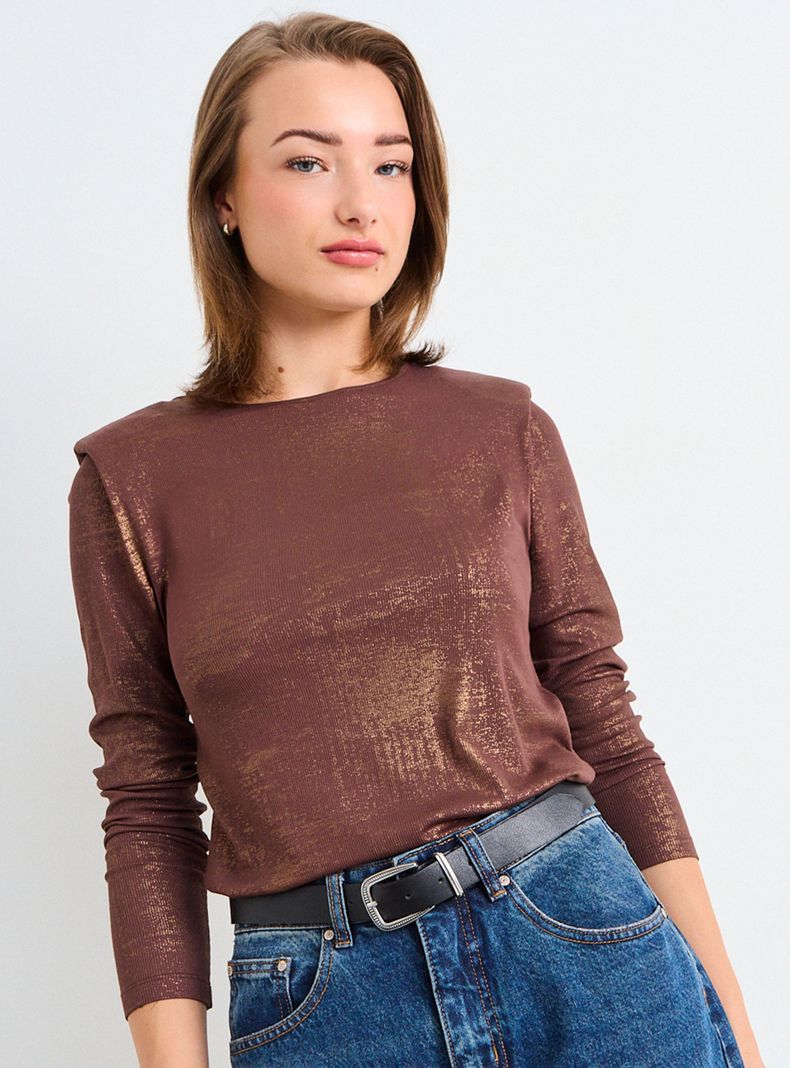 Polera Fantasía con Mangas Largas Regular
