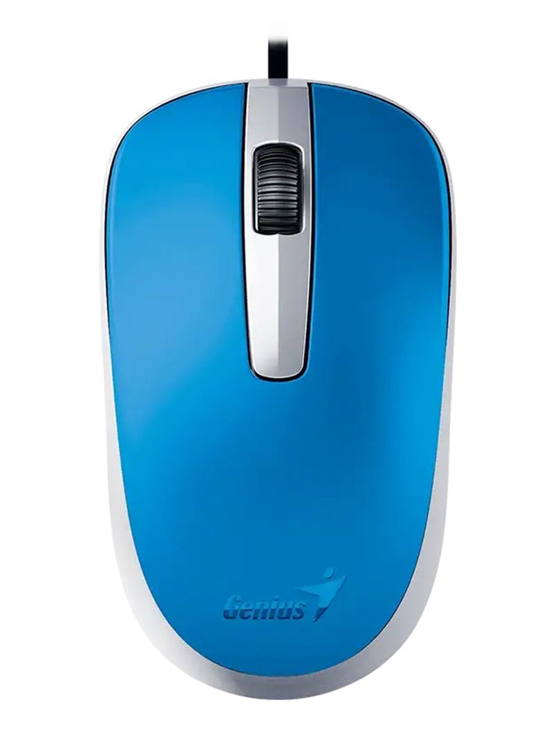 Mouse Alambrico USB DX-120-Blue