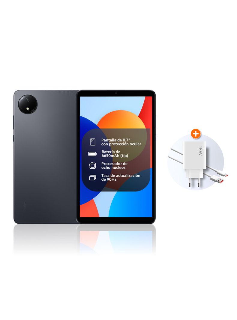 Tablet Redmi Pad Se 8.7'' 4GB RAM 128GB SSD 90Hz Gris Xiaomi