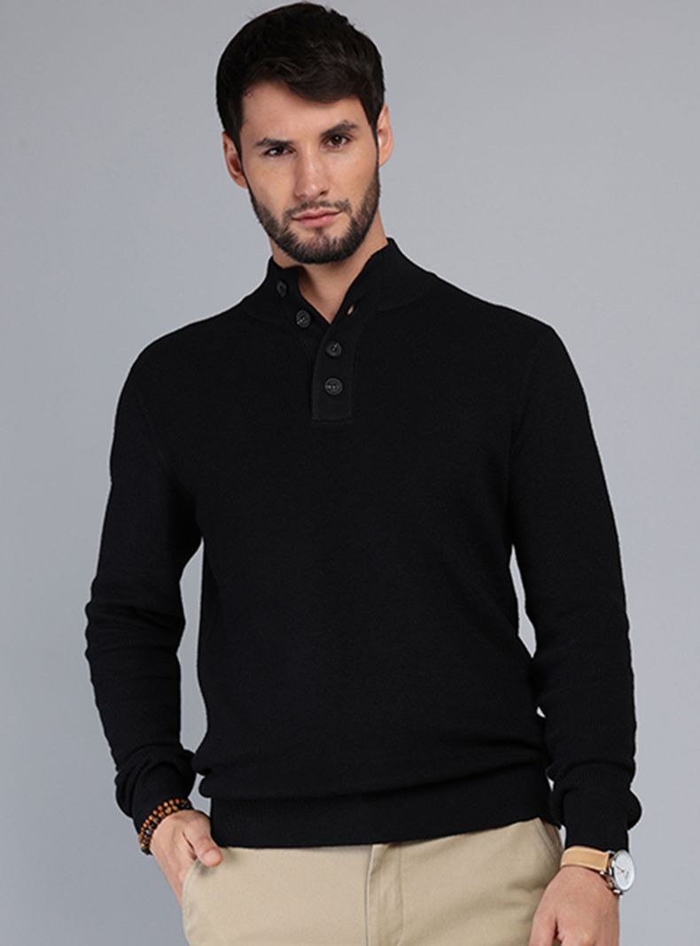 Sweater Cuello Alto Manga Larga